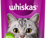 Whiskas влажный корм для кошек от 1 года, Утка, паштет, 75г