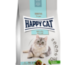 Happy Cat Sensitive сухой корм для взрослых кошек для кожи и шерсти, 300г