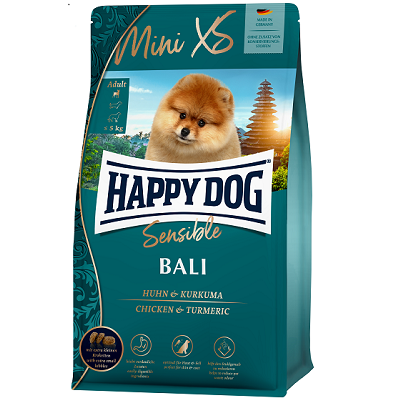 Happy Dog Bali XS сухой корм для собак мини пород с Курицей, 300г