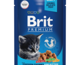 Brit Premium влажный корм для котят , Цыпленок в соусе 85г