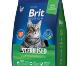 Brit Premium сухой корм для стерилизованных кошек, Курица 2кг