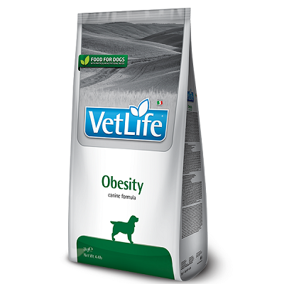 Farmina Vet Life Obesity сухой корм для собак снижение избыточного веса, 12кг