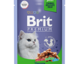 Brit Premium влажный корм для кошек, Цыпленок в желе 85г