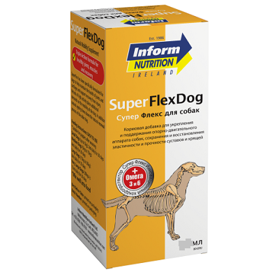 Super Flex кормовая добавка для собак для Поддержания Суставов, 150мл