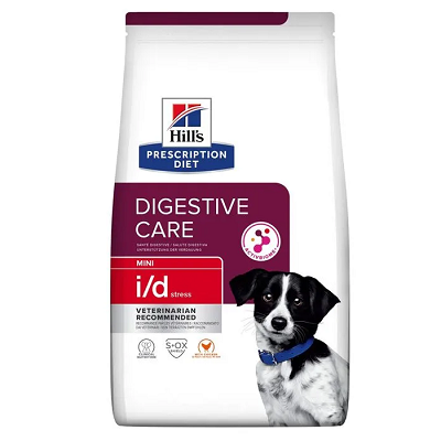 Hills Prescription Diet i/d Digestive Care Mini сухой корм для собак мелких пород, профилактика и лечение ЖКТ 1кг