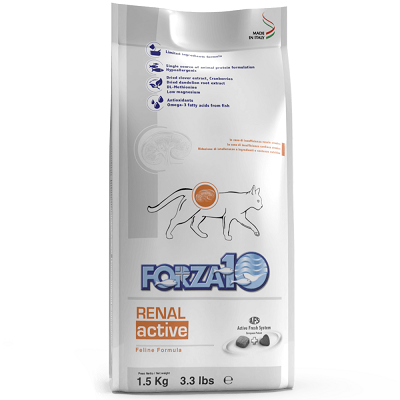 Forza10 Renal сухой корм для кошек при заболеваниях почек 454г