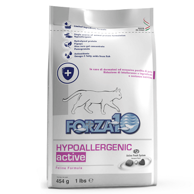 Forza10 Hypoallergenic сухой корм для кошек гипоалергенный 454г