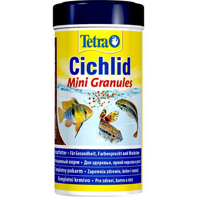 Tetra Cichlid Mini Granules корм в гранулах для мелких цихлид, 250мл