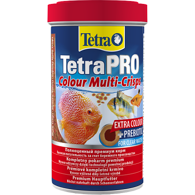 Tetra Pro Colour Multi-Crisps корм в чипсах для всх видов рыб, усиление окраски, 100мл
