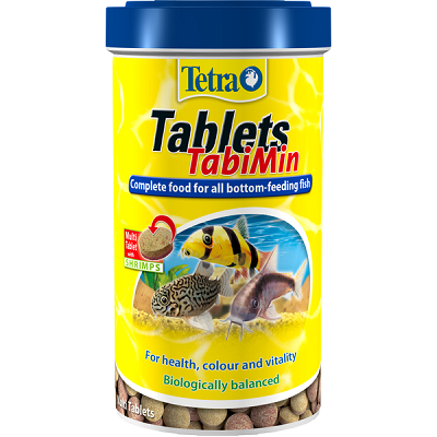 Tetra Tablets TabiMin корм в таблетках для донных рыб, 120таб
