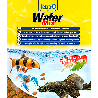 Tetra Wafer Mix корм в пластинках для донных рыб, 15г