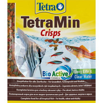Tetra Min Crisps корм в чипсах для всех видов рыб, 12г