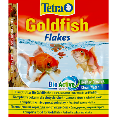 Tetra Gold Fish Flakes корм в хлопьях для золотых рыбок, 12г