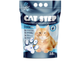 CAT STEP наполнитель для кошачьего туалета впитывающий, силикагель, 3,8 л