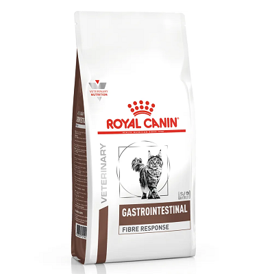 ROYAL CANIN VETERINARY Gastrointestinal Fibre Response сухой корм для кошек, профилактика и лечение ЖКТ, 400 г