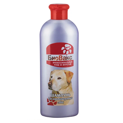 Биовакс шампунь для короткошерстных собак 355мл