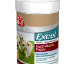 8 in 1 EXCEL Multi Vitamin Puppy жевательные таблетки для щенков, мультивитамины, 100 шт