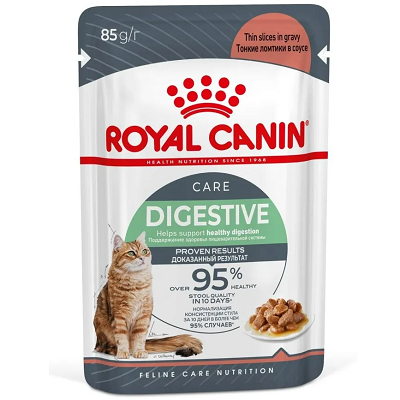 ROYAL CANIN Digest Sensitive Care влажный корм для кошек улучшение пищеварения, соус 85г
