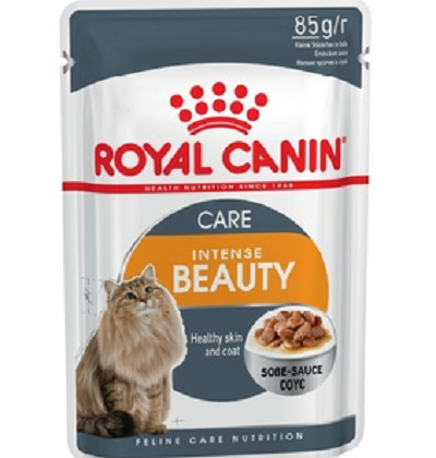 ROYAL CANIN Intense Beauty Care влажный корм для кошек c чувствительной кожей и шерстью, соус 85г