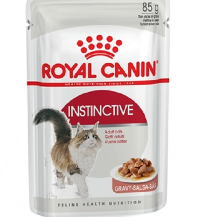 ROYAL CANIN Instinctive влажный корм для взрослых кошек, соус 85г