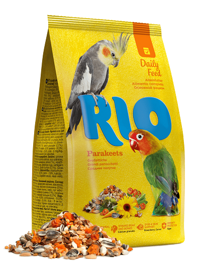 Rio корм для средних попугаев, 500г