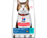 Hills Science Plan Mature Adult 7+ сухой корм для кошек старше 7 лет Тунец, 1,5 кг