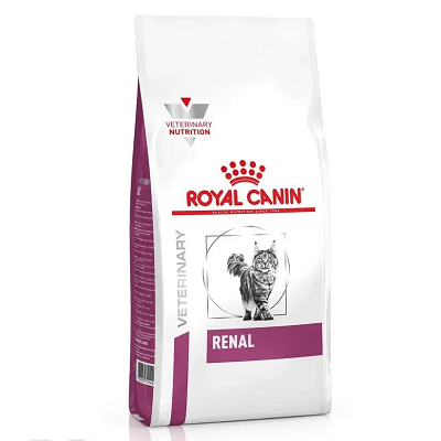 ROYAL CANIN VETERINARY Renal сухой корм для кошек, для поддержания функции почек, 400г