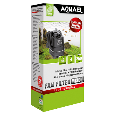 Aquael Fan Filter Micro фильтр-помпа для аквариума до 30л, 250л/ч