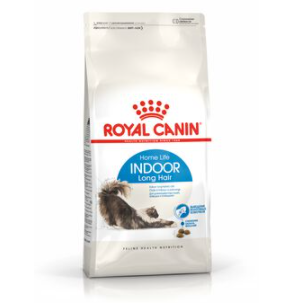 ROYAL CANIN Indoor Long Hair сухой корм для домашних кошек с длинной шерстью, 2 кг