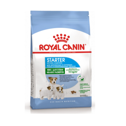 ROYAL CANIN Mini Starter Mother & Babydog сухой корм для кормящих собак мелких пород и щенков, 1 кг