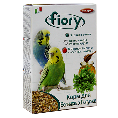 Fiory Pappagallini смесь для волнистых попугаев 1кг