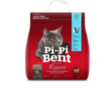 Pi-Pi Bent КЛАССИК наполнитель для кошачьего ткалета комкующийся, 12 л