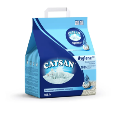 CATSAN Hygiene наполнитель для кошачьего туалета впитывающий, 10 л