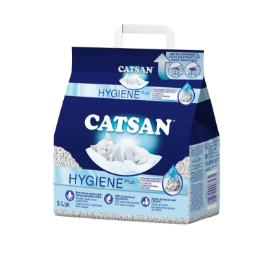 CATSAN Hygiene наполнитель для кошачьего туалета впитывающий, 5 л