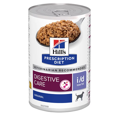 Hill`s Prescription Diet I/D Low Fat влажный корм для собак при заболеваниях ЖКТ 360г