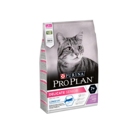 Pro Plan Elegant Adult сухой корм для кошек красота шерсти и здоровье кожи, Лосось, 400 г
