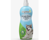 Espree Simple Shed & Static Spray спрей антистатик для шерсти собак, 354 мл