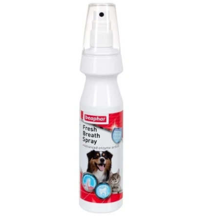 Beaphar Fresh Breath Spray Спрей для чистки зубов и свежего дыхания, для собак и кошек, 150 мл