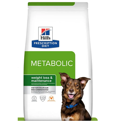 Hills Prescription Diet Metabolic Weight Management сухой корм для собак, от избыточного веса, Курица, 4 кг