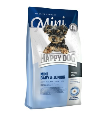 Happy Dog Mini Baby & Junior сухой корм для щенков мелких пород собак, 300 г