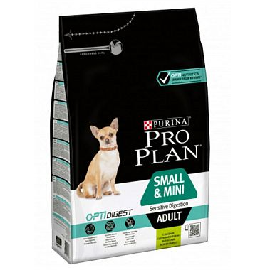 Pro Plan Small & Mini Adult сухой корм для собак мелких и карликовых пород, Ягненок, 3 кг