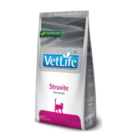 Farmina Vet Life Struvite сухой корм для кошек, профилактика и лечение МКБ, 2 кг