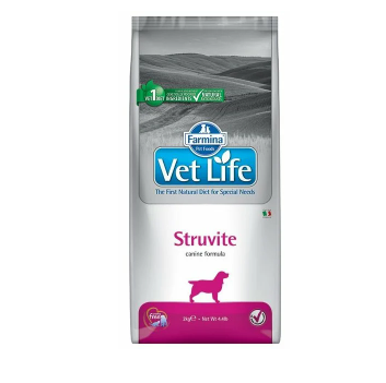 Farmina Vet Life Struvite сухой корм для собак, профилактика и лечение МКБ струвитного типа, 2 кг