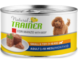 Trainer Natural Adult влажный корм для собак мелких пород, Говядина-Рис, 150 г