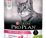 Pro Plan Delicate сухой корм для кошек с чувствительным пищеварением, Ягненок, 400 г