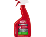 Natures Miracle Advanced Stain&Odor Eliminator уничтожитель пятен и запахов с усиленной формулой, для кошек, 946 мл
