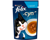 Felix Суп влажный корм для кошек Треска, 48г