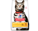 Hills Science Plan Urinary Health Adult 1+ сухой корм для кошек профилактика МКБ Курица, 1,5 кг