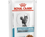 ROYAL CANIN VETERINARY Sensitivity Control влажный корм для кошек с чувствительным пищеварением, Цыпленок-Рис, 85 г