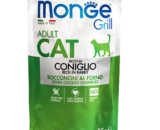 Monge Grill Cat Adult влажный корм для кошек, Кролик 85г